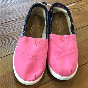 Pink Printed Girls Toms (BRAND NEW)